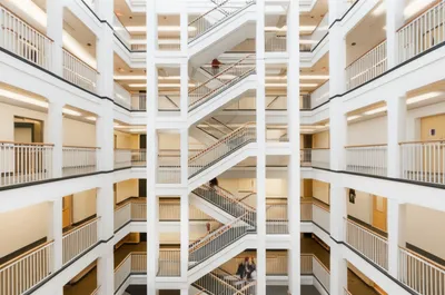 Illustration stairwell