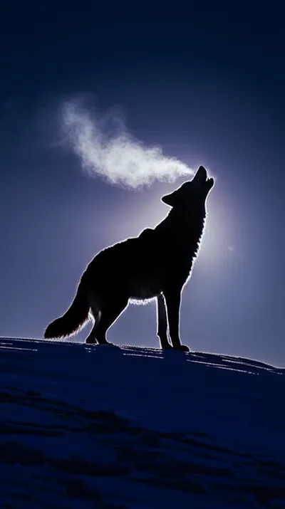 Illustration howling - Image 2