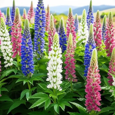 Illustration lupine - Image 1