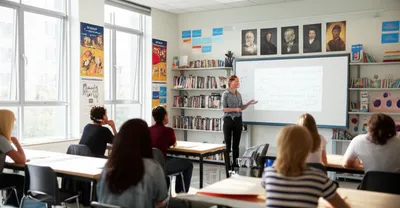 Визуальная иллюстрация слова «classrooms» - Классная комната, аудитория