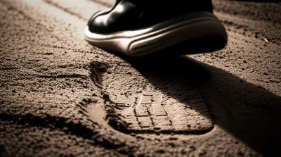 Illustration footsteps - Image 1