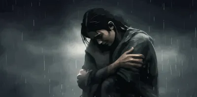 Illustration wailing - Image 1