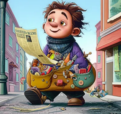 Illustration scrounges