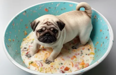 Illustration pug - Image 1