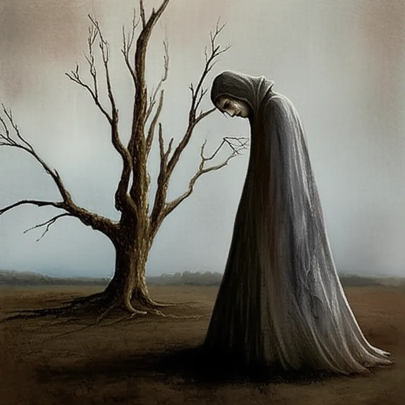 Illustration visuelle de rue: Regretter, déplorer - Image 1