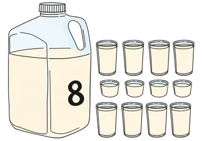 Illustration gallon - Image 1
