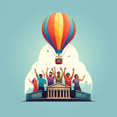 Illustration floating - Image 1