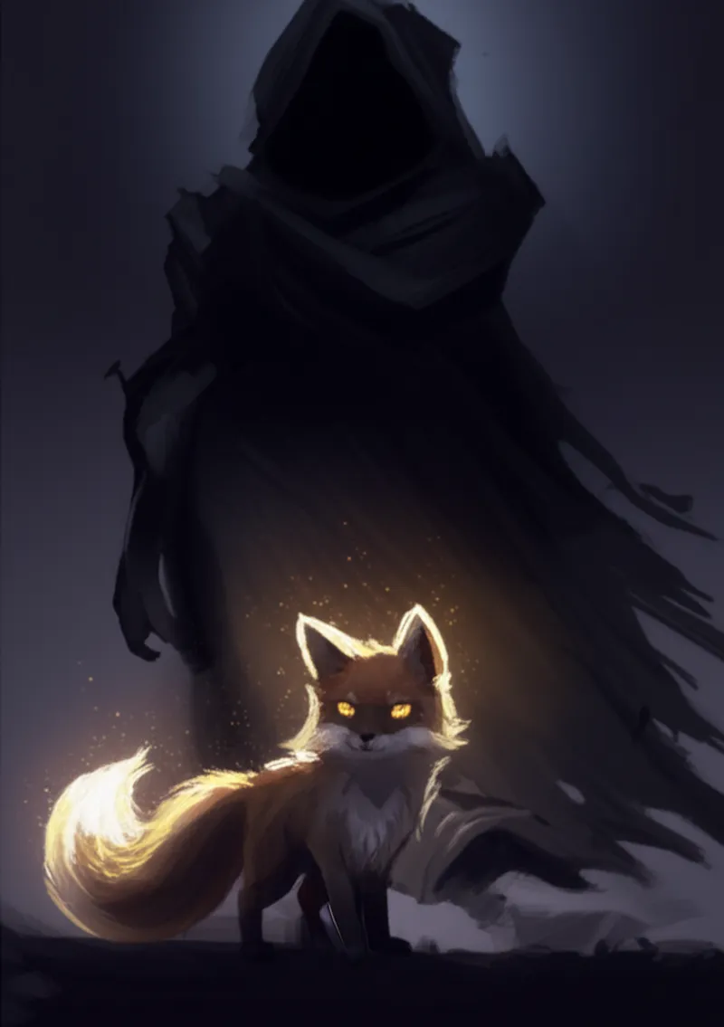 Illustration visuelle du mot « familiar » - Esprit familier