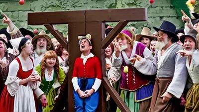 Illustration pillory - Image 1