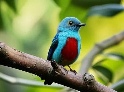 Illustration perched