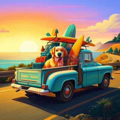 Illustration truck - Image 1