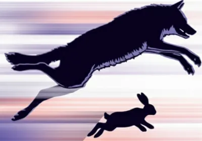 Illustration pursuing