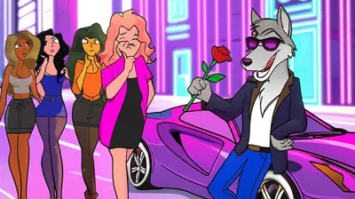 Illustration wolfed - Image 1