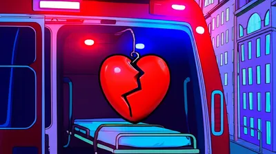 Illustration ambulances - Image 2