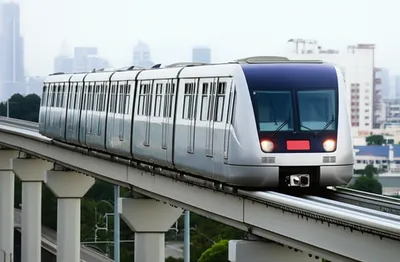 Illustration monorail