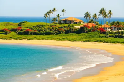 Illustration beachside