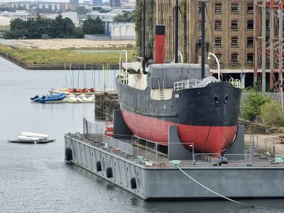 Illustration steamship - Image 3