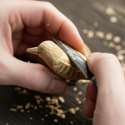 Illustration whittling