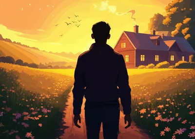 Illustration homeward - Image 1