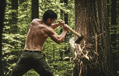 Illustration axe - Image 1