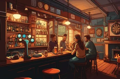 Illustration boozer - Image 1