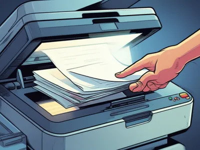 Illustration photocopies