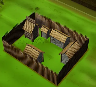 Illustration stockaded