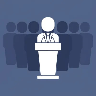 Illustration spokesman