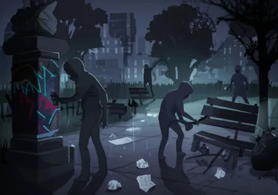 Illustration miscreants