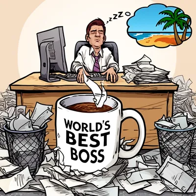 Illustration ironically