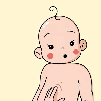 Illustration burping - Image 1