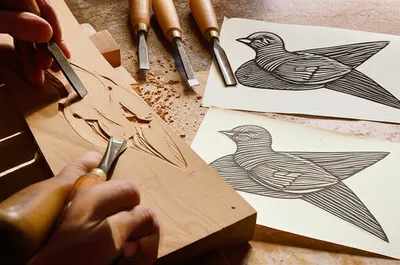 Illustration woodcuts - Image 1