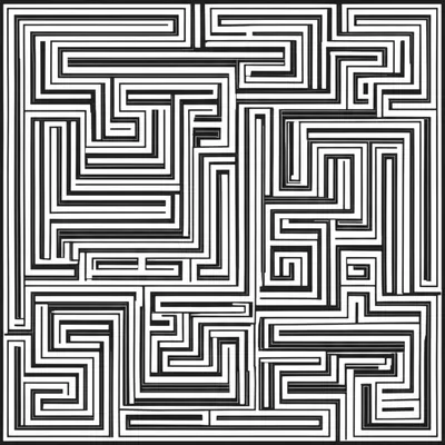 Illustration labyrinth - Image 1
