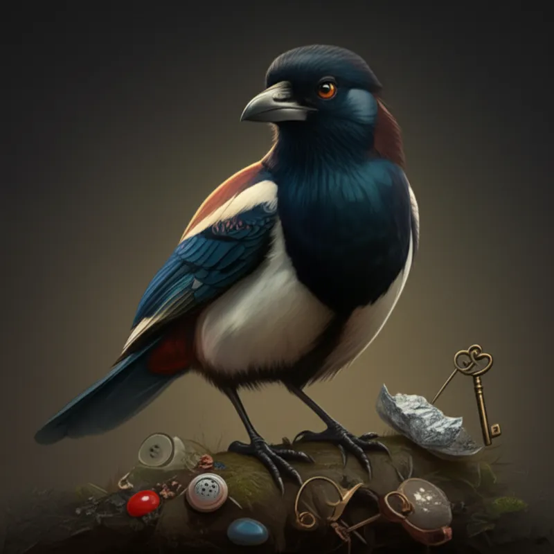 Визуальная иллюстрация слова «piet» - Сорока