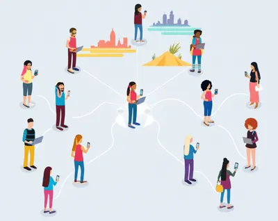 Illustration telecommunication - Image 1