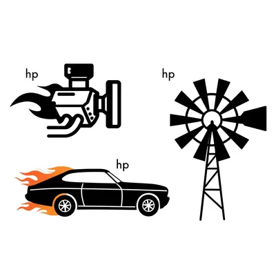 Illustration horsepower - Image 1