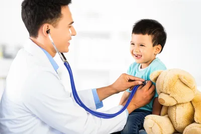 Illustration pediatrician