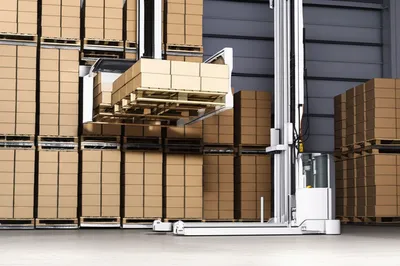 Illustration forklift - Image 1