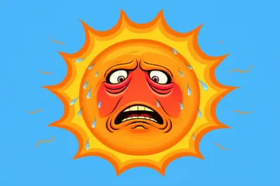 Illustration overheat - Image 1