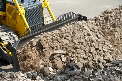 Illustration bulldozed - Image 1