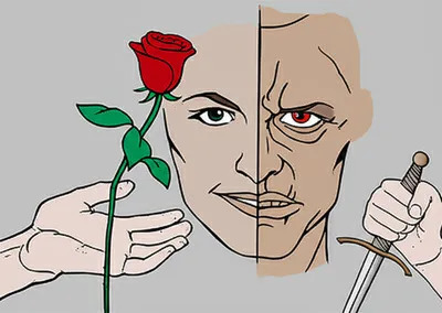 Illustration duplicity