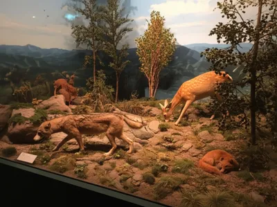 Illustration dioramas
