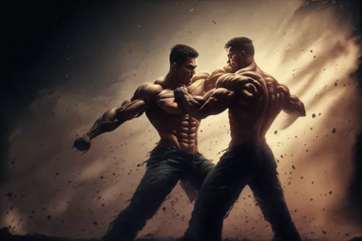 Illustration fighters - Image 1