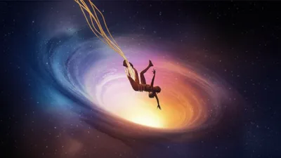 Illustration spaghettification - Image 1