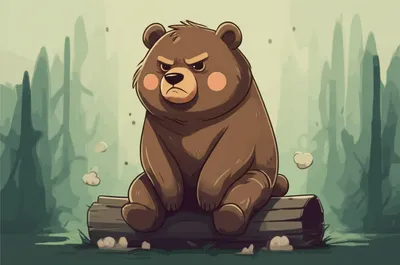 Illustration grumbling - Image 1