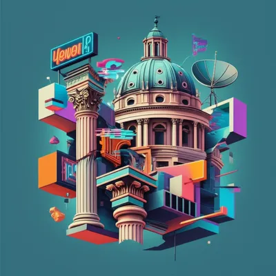 Illustration postmodernism