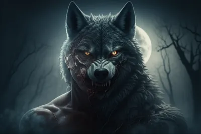 Illustration lycanthropes