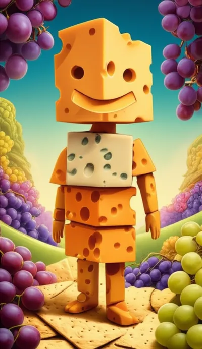 Illustration cheesy - Image 1