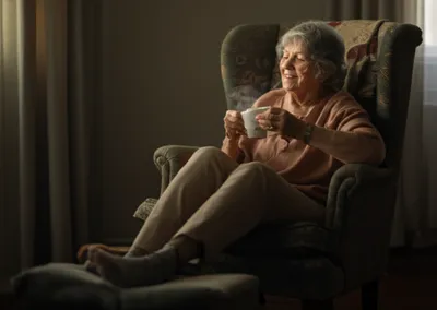 Illustration recliner