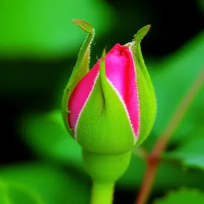 Illustration rosebud